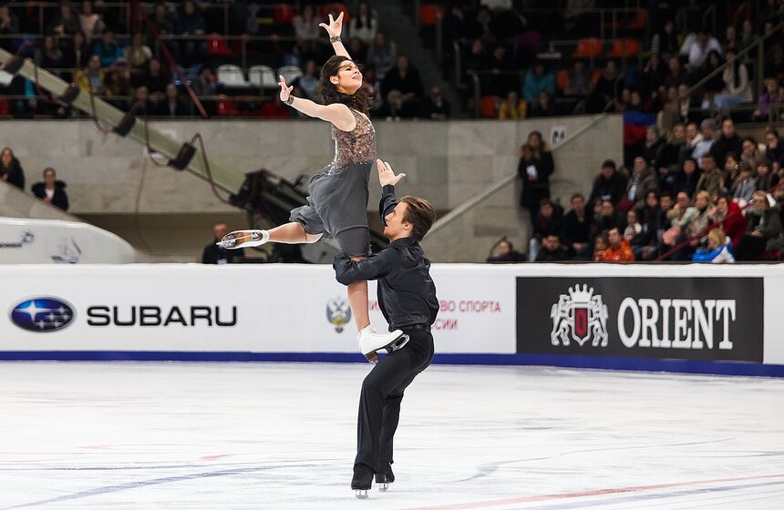 Показательные выступления на Гран-при в Москве 8 фото