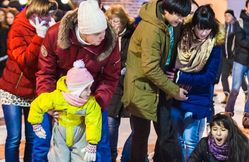 В Сокольниках открылся каток "Лед" 23 фото