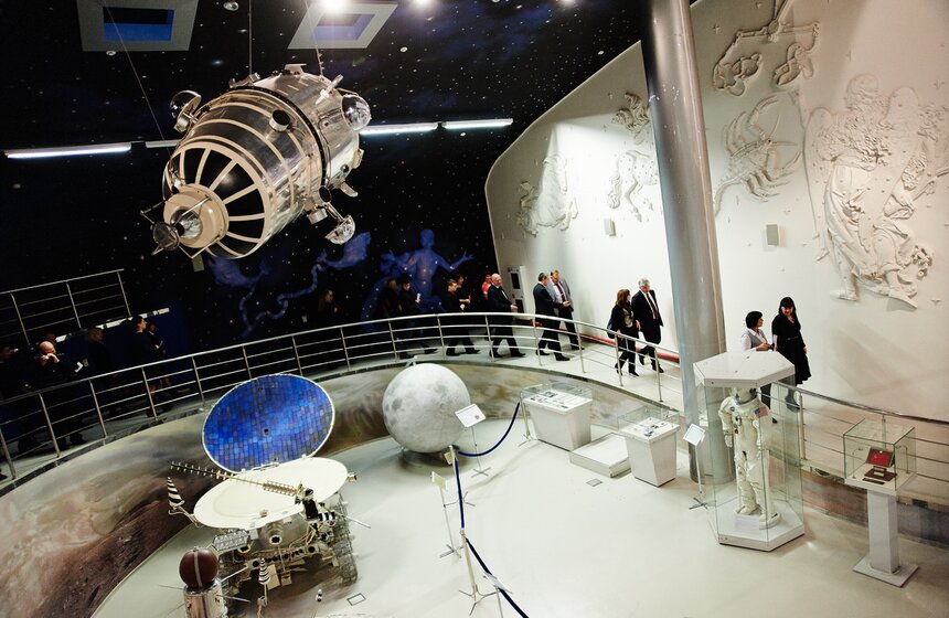 В Музее космонавтики прошли школьные занятия 20 фото