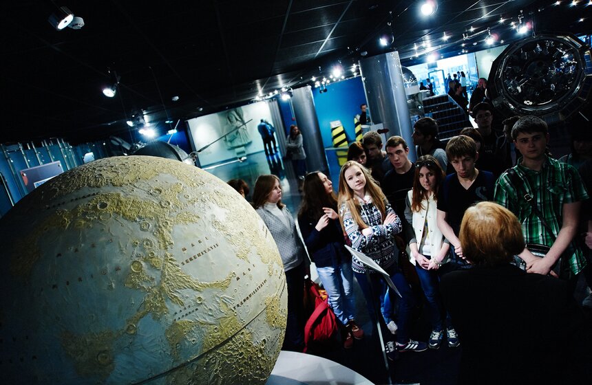 В Музее космонавтики прошли школьные занятия 8 фото
