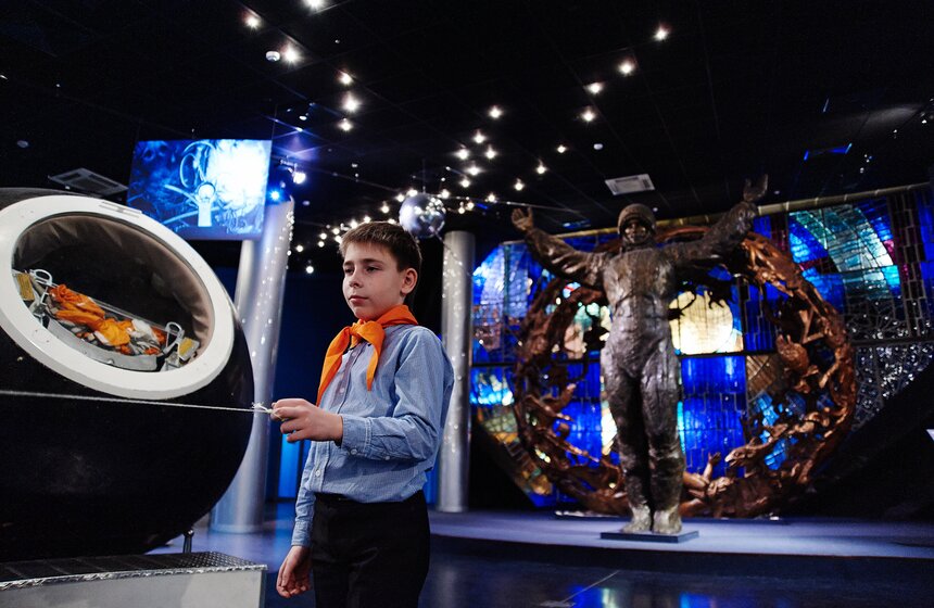 В Музее космонавтики прошли школьные занятия 7 фото