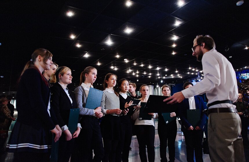 В Музее космонавтики прошли школьные занятия 6 фото