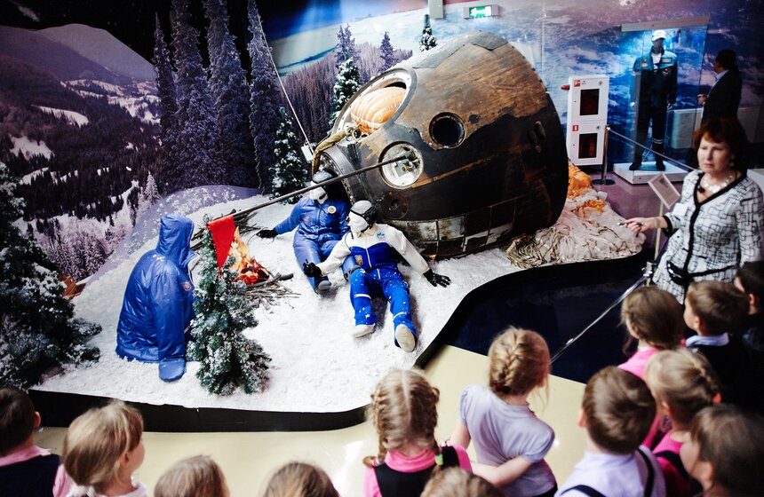 В Музее космонавтики прошли школьные занятия 18 фото