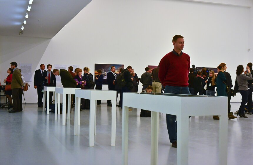 В мультимедиа Арт Музее открылась выставка "Арктика" 14 фото