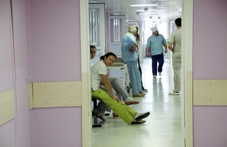 Мэр Москвы осмотрел родильный дом на Нежинской улице 13 фото