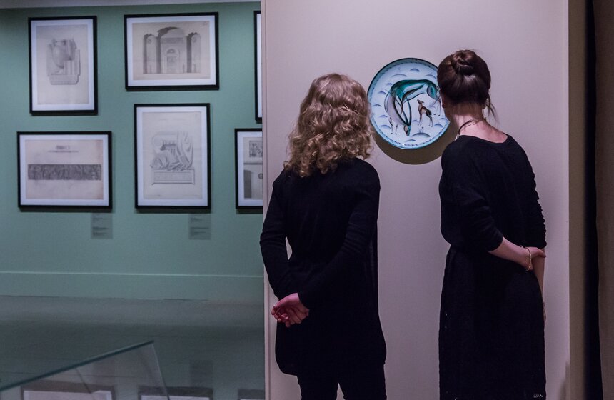 К юбилею Строгановки откроется выставка "Уроки рисования" 13 фото