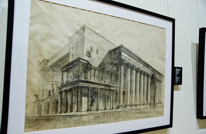 В столице открывается выставка "Кузница большой архитектуры" 12 фото