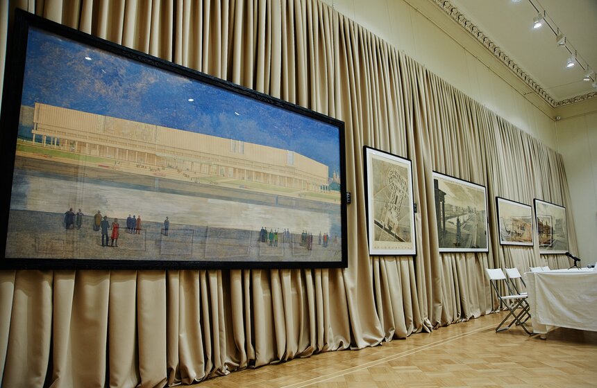 В столице открывается выставка "Кузница большой архитектуры" 3 фото