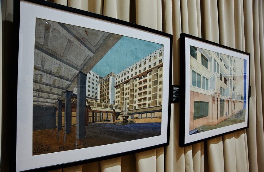 В столице открывается выставка "Кузница большой архитектуры" 14 фото