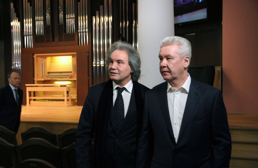 Сергей Собянин посетил здание Школы имени Гнесиных на Знаменке 9 фото