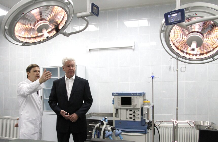 Собянин открыл госпиталь челюстно-лицевой хирургии для ветеранов 2 фото