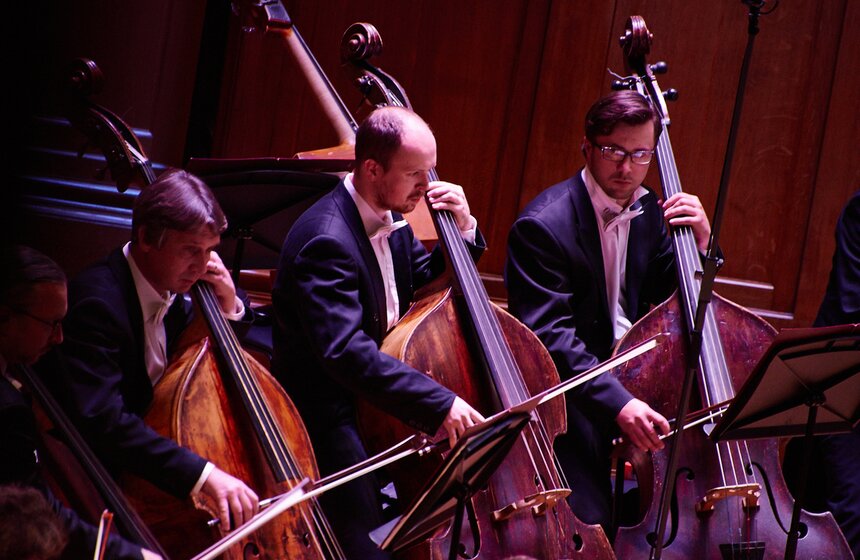 Большой симфонический оркестр дал концерт в "Ночь музыки" 23 фото