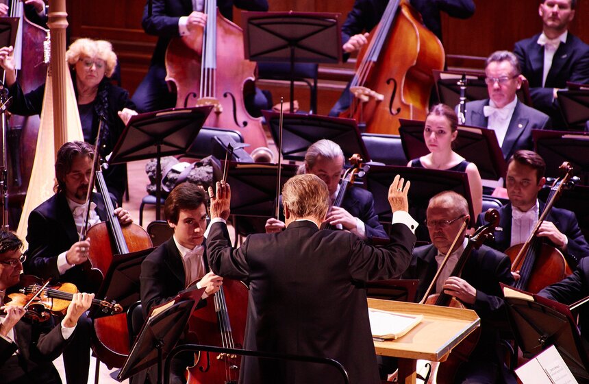 Большой симфонический оркестр дал концерт в "Ночь музыки" 22 фото