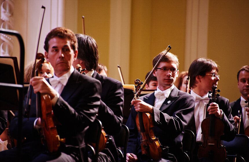 Большой симфонический оркестр дал концерт в "Ночь музыки" 6 фото