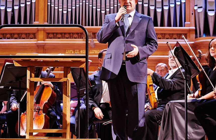 Большой симфонический оркестр дал концерт в "Ночь музыки" 10 фото