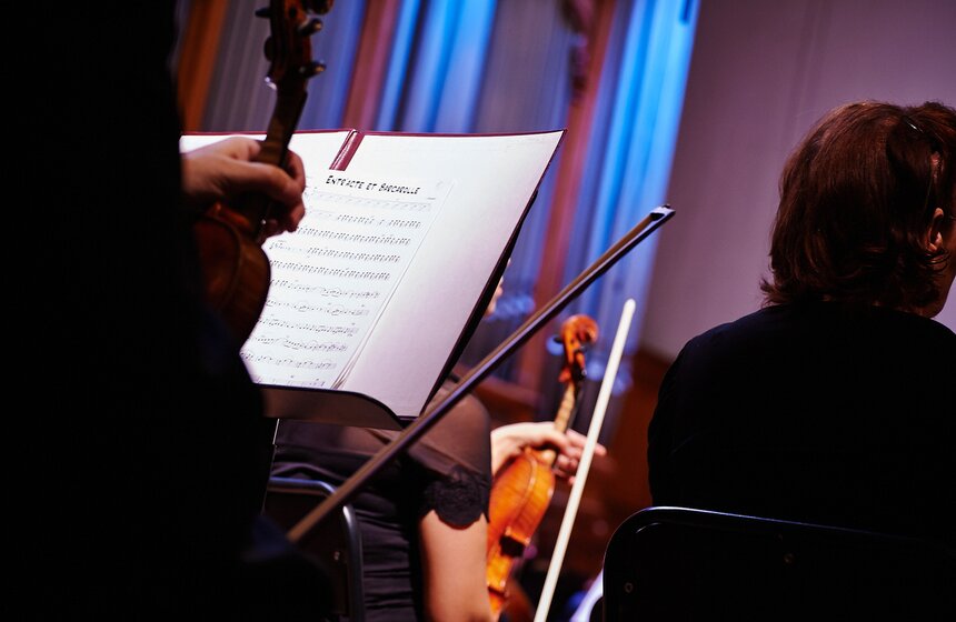 Большой симфонический оркестр дал концерт в "Ночь музыки" 8 фото