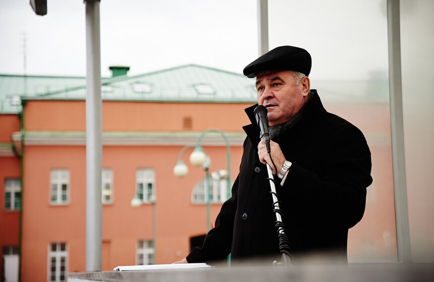 В Лефортове прошла репетиция шествия в честь парада 1941 года 19 фото