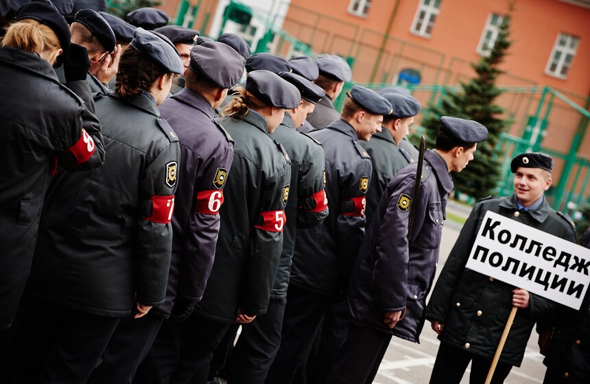В Лефортове прошла репетиция шествия в честь парада 1941 года 5 фото
