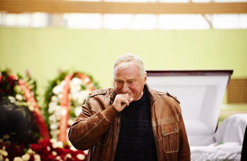 Москва простилась с легендарным футболистом Федором Черенковым 24 фото