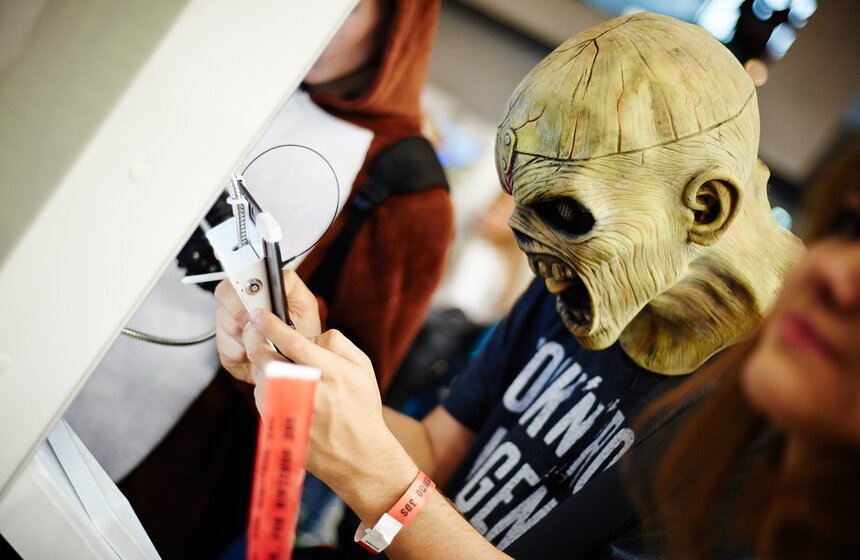 В "Крокус Экспо" проходит первый фестиваль Comic Con Russia 35 фото