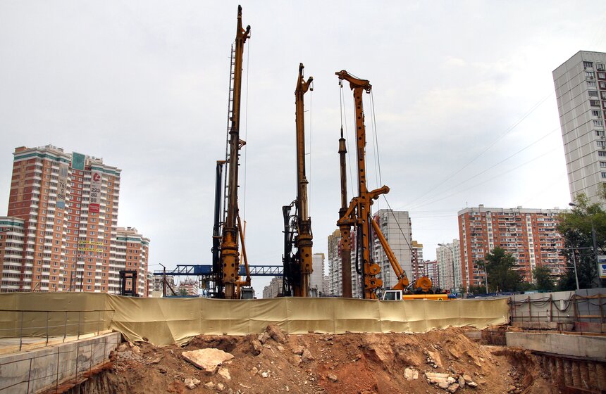 Строительство участка "Парк Победы" - "Раменки" Калининско-Солнцевской линии метрополитена. Фото: m24.ru