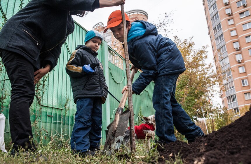 В столице прошла экологическая акция "Сделаем Москву парком!" 4 фото