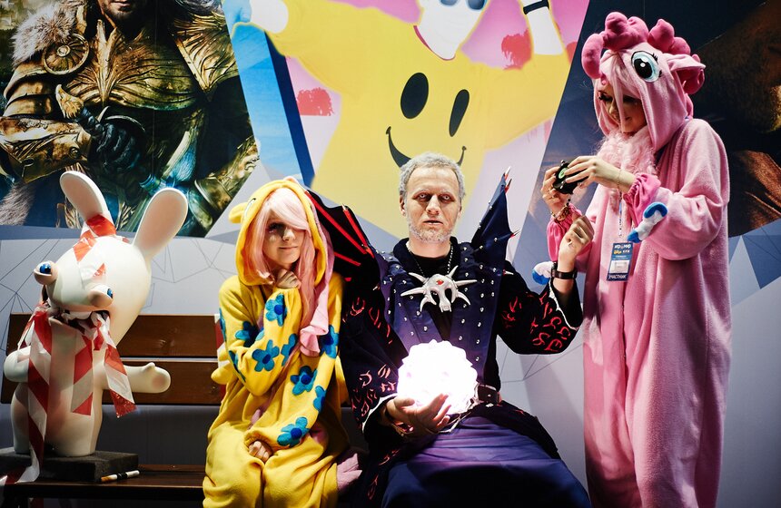 В Москве открылась выставка "Игромир-2014" 20 фото