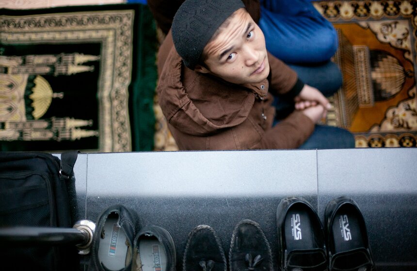 У Соборной мечети прошла молитва в честь праздника Курбан-байрам 3 фото