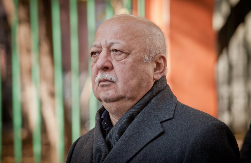 В театре имени Вахтангова простились с Юрием Любимовым 22 фото