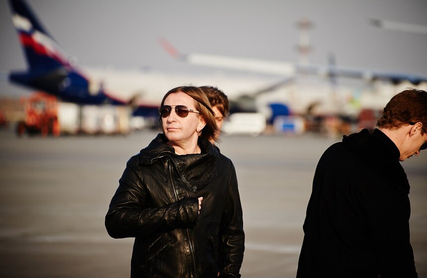 В Шереметьево прошла съемка программы "Живой звук" с "Би-2" 8 фото