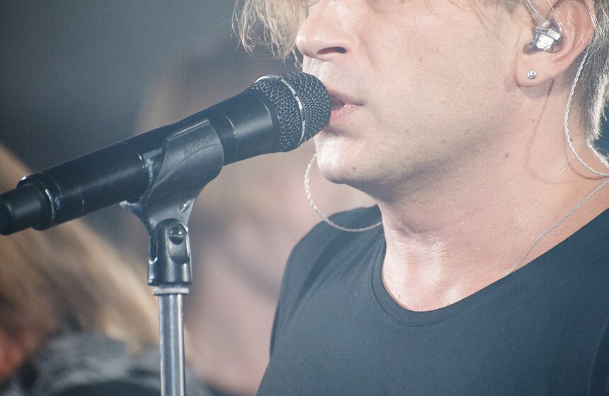 В Шереметьево прошла съемка программы "Живой звук" с "Би-2" 21 фото