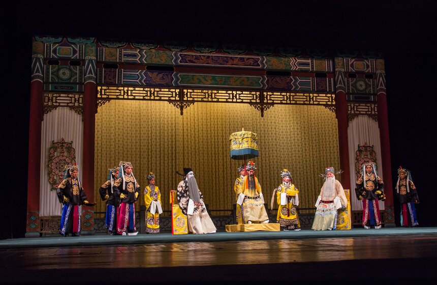 Труппа Пекинской оперы выступила на сцене театра имени Сац 12 фото