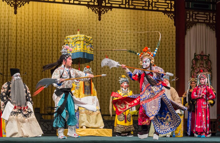 Труппа Пекинской оперы выступила на сцене театра имени Сац 18 фото