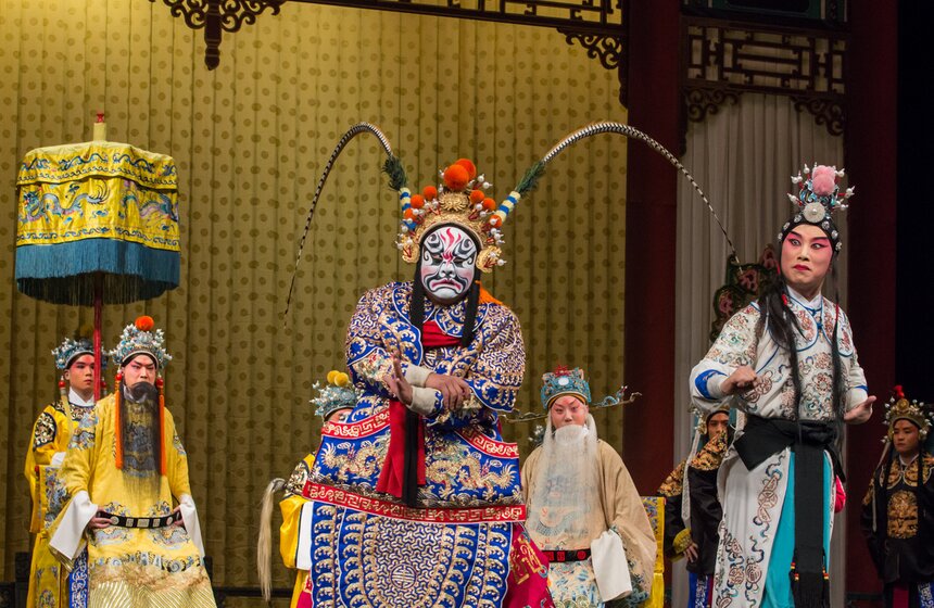 Труппа Пекинской оперы выступила на сцене театра имени Сац 17 фото