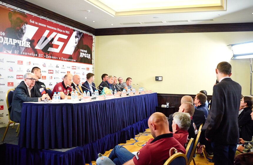 В Москве прошла пресс-конференция перед чемпионскими боями 17 фото