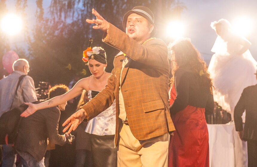 Фестиваль уличных театров "Золотая карусель" прошел в Коломне 17 фото