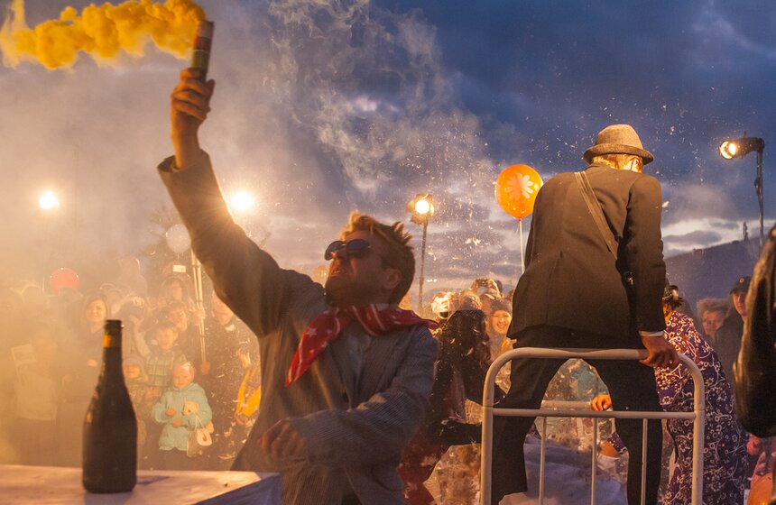 Фестиваль уличных театров "Золотая карусель" прошел в Коломне 20 фото