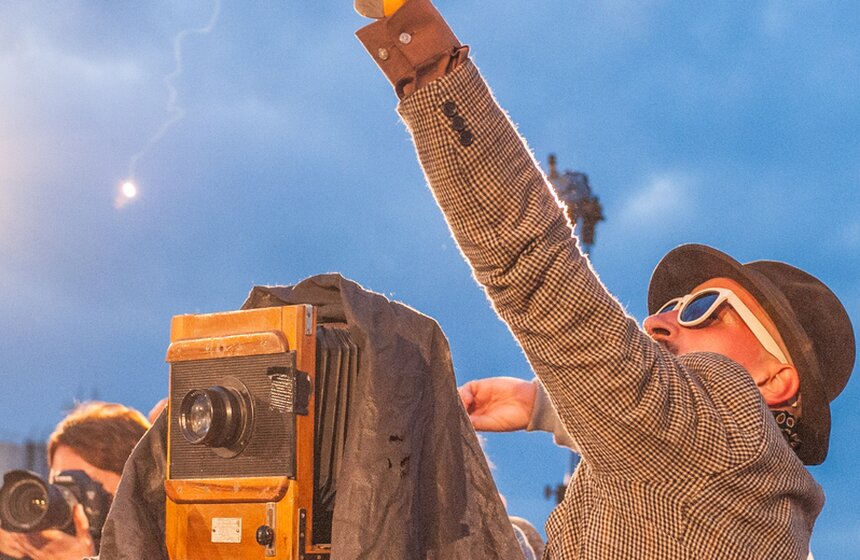 Фестиваль уличных театров "Золотая карусель" прошел в Коломне 15 фото