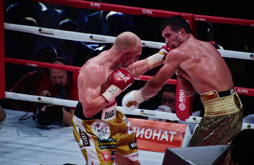 В Москве прошли поединки Дрозд-Влодарчик и Лебедев-Колодзей 17 фото