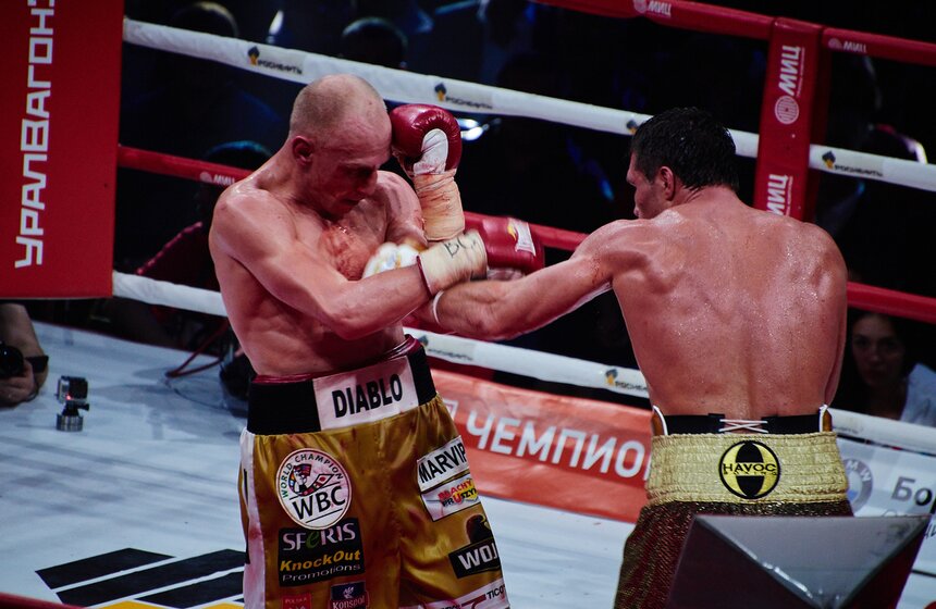 В Москве прошли поединки Дрозд-Влодарчик и Лебедев-Колодзей 18 фото