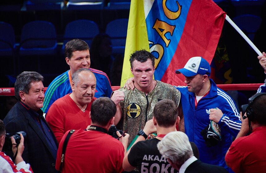 В Москве прошли поединки Дрозд-Влодарчик и Лебедев-Колодзей 23 фото