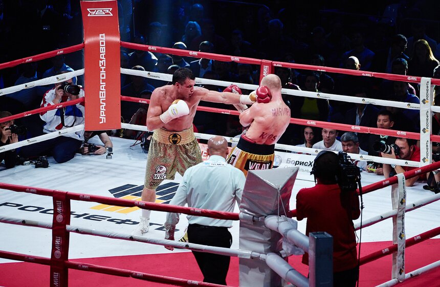 В Москве прошли поединки Дрозд-Влодарчик и Лебедев-Колодзей 14 фото