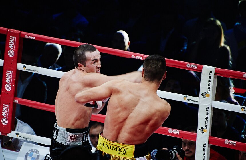 В Москве прошли поединки Дрозд-Влодарчик и Лебедев-Колодзей 7 фото