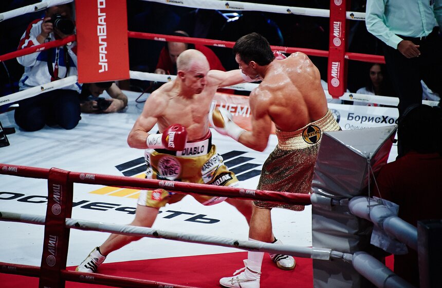 В Москве прошли поединки Дрозд-Влодарчик и Лебедев-Колодзей 12 фото