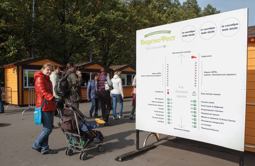 Маркет сладостей "ВкусноФест" прошел в парке "Сокольники" 1 фото