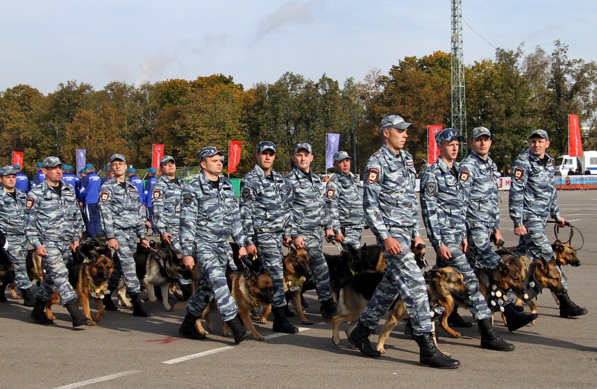 В "Лужниках" прошел спортивный праздник столичной полиции 15 фото