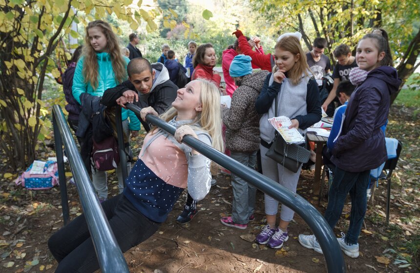 В столице прошел праздник "Большое приключение в Сокольниках" 4 фото