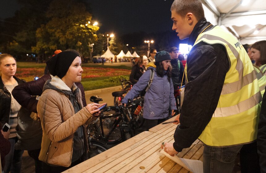 В Москве прошла Пушкинская Велоночь 3 фото
