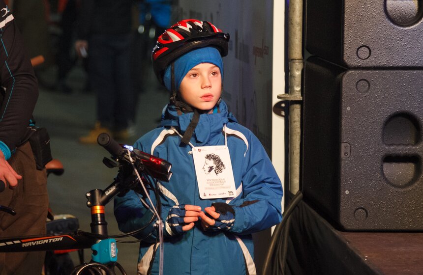 В Москве прошла Пушкинская Велоночь 14 фото