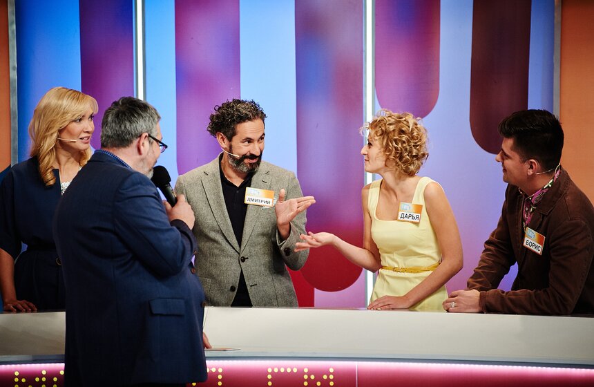 Ведущие канала "Москва 24" приняли участие в программе "100 к 1" 21 фото